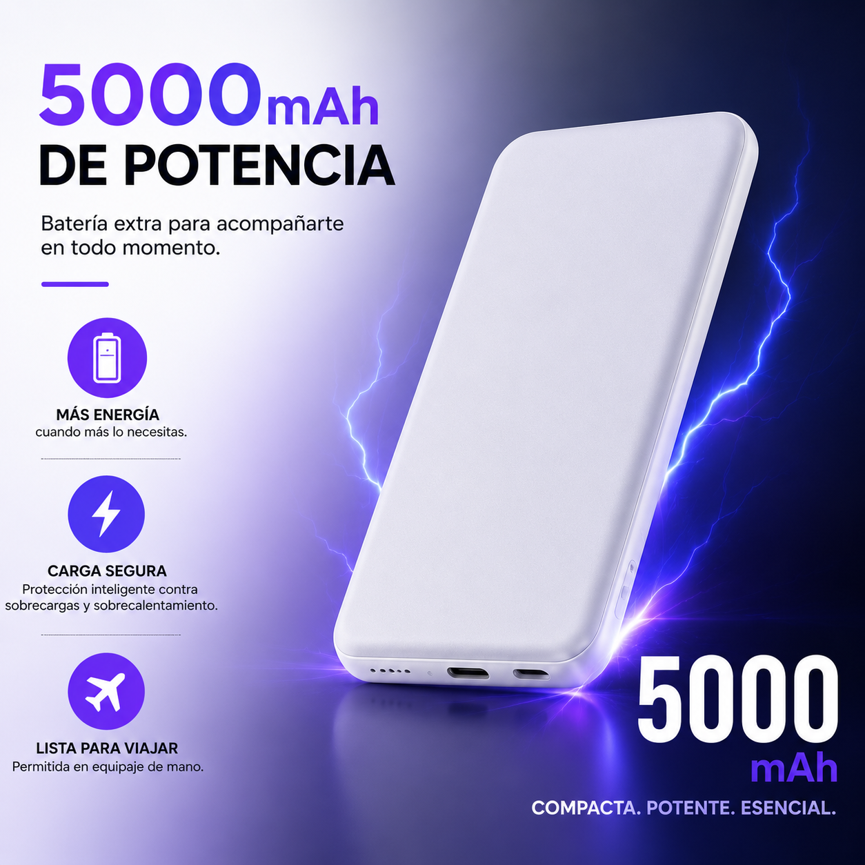 PowerGo™ Batería externa MagSafe 5000