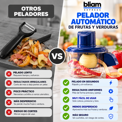 🍎PeelPro™ — Pelador Automático de Frutas y Verduras
