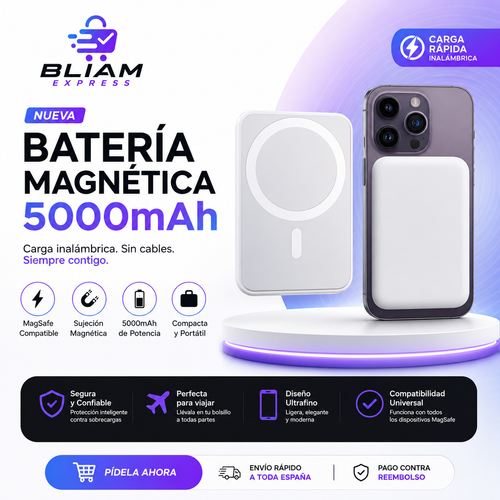 PowerGo™ Batería externa MagSafe 5000