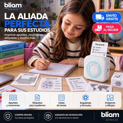 📸 PrintGo™ Mini — Impresora Térmica Portátil🔥