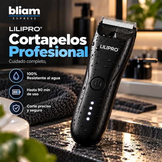 🔥 LiliPro™ — Cortapelos Inalámbrico Resistente al Agua