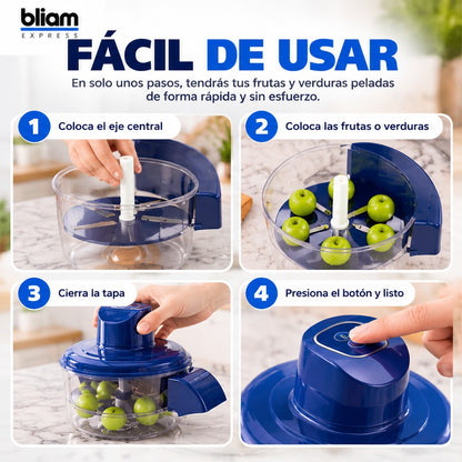 🍎PeelPro™ — Pelador Automático de Frutas y Verduras